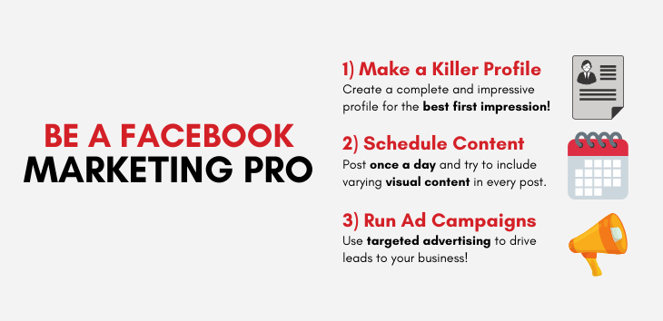4 Simple steps to get started with Facebook marketing